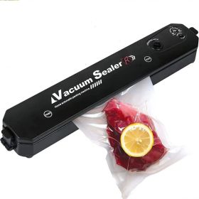 Household Food Vacuum Sealer - Black