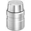 Thermos Stainless King 16 Ounce Food Jar with Folding Spoon, Matte Stainless - Thermos